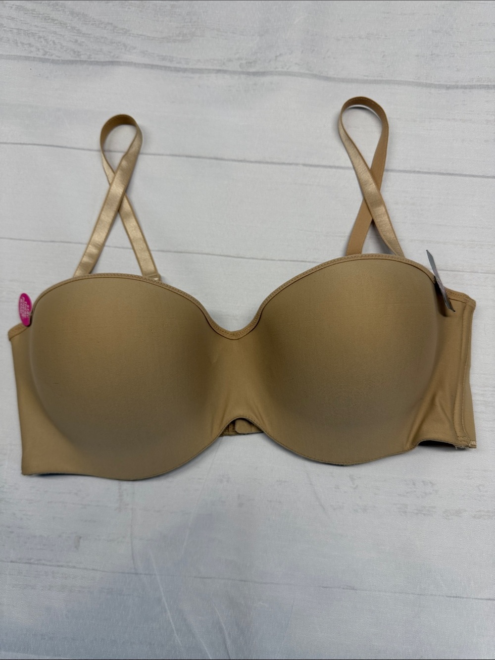 Maidenform NWT Nude Self Expressions Full Support Convertible Strapless Bra 36D